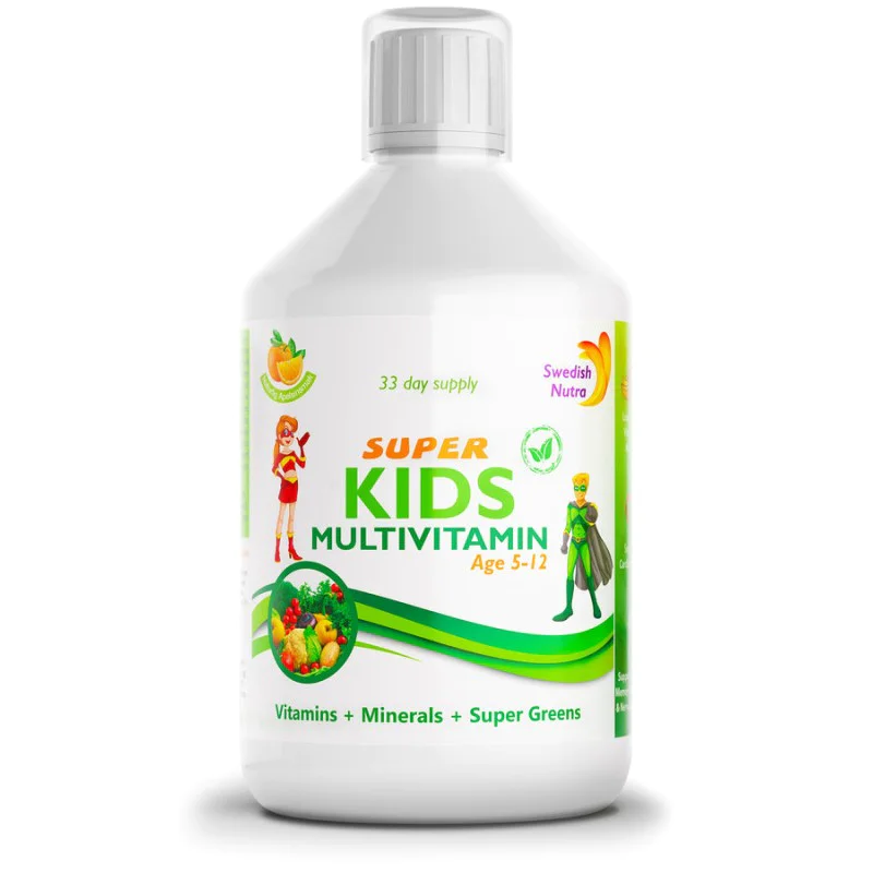 Super Kids Multivitamin 5-12 Age 500 мл | Swedish Nutra