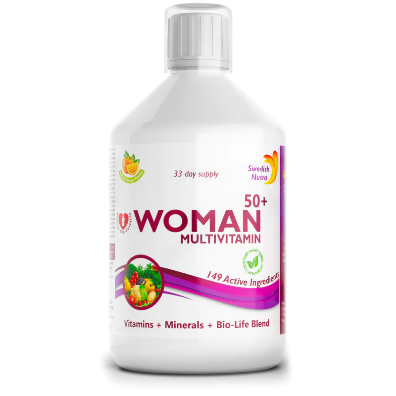 Woman Multivitamin 50+ 500 мл | Swedish Nutra