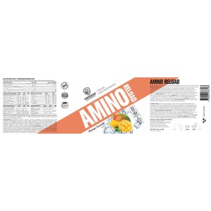 Amino Reload | BCEAA Recover Matrix - Горски плодове 1000 г | SWEDISH Supplements