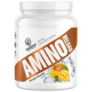 Amino Reload | BCEAA Recover Matrix - Манго 1000 г | SWEDISH Supplements