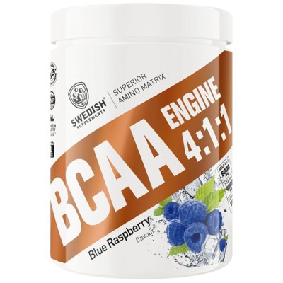 BCAA Engine 4:1:1 - Синя малина 400 г | SWEDISH Supplements