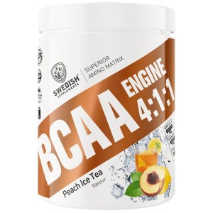 BCAA Engine 4:1:1 - Студен чай праскова 400 г | SWEDISH Supplements