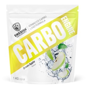 Carbo Engine - Зелена ябълка 1000 г | SWEDISH Supplements