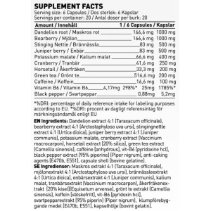 Cleanse & Balance - 120 капсули | SWEDISH Supplements Cleanse & Balance - 120 капсули | SWEDISH Supplements