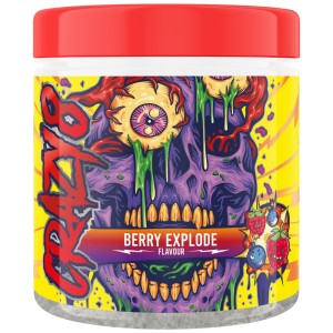 Crazy 8 | Extreme 8 Stimulant Source Pre-Workout - Berry Explode 325 г | SWEDISH Supplements