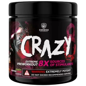 Crazy 8 / Extreme PreWorkout - Pepper Coke 260 г | SWEDISH Supplements