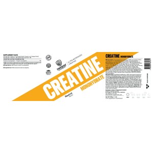 Creatine Monohydrate / Extra Micronized - 500 г | SWEDISH Supplements