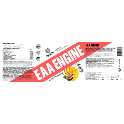 EAA Engine / Essential Aminoacid Complex - Ананас с кокос 450 г | SWEDISH Supplements
