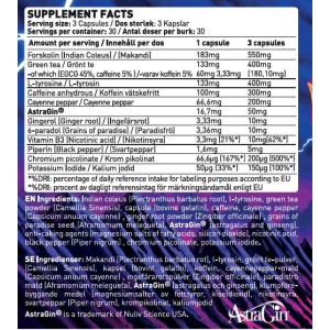 Hellfire | with Forskolin, Grains of Paradise & Green Tea - 90 капсули | SWEDISH Supplements Hellfire | with Forskolin, Grains of Paradise & Green Tea - 90 капсули | SWEDISH Supplements