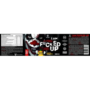 I am F#CKED UP JOKER Edition - Blue Ice Rocket 300 г | SWEDISH Supplements I am F#CKED UP JOKER Edition - Blue Ice Rocket 300 г | SWEDISH Supplements