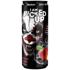 I am F#CKED UP JOKER | Energy Drink ~ Zero Sugar - Ябълка 330 мл | SWEDISH Supplements
