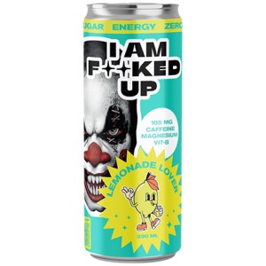 I am F#CKED UP JOKER | Energy Drink ~ Zero Sugar - Лимонада 330 мл | SWEDISH Supplements