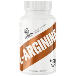 L-Arginine 500 mg - 90 капсули | SWEDISH Supplements