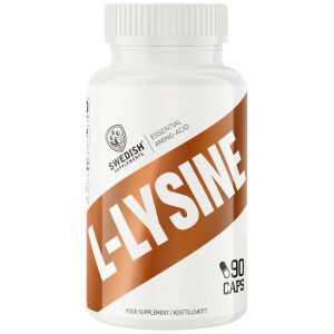 L-Lysine 500 mg - 90 капсули | SWEDISH Supplements