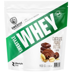 Lifestyle Whey - Шоколад с фъстъчено масло 900 г | SWEDISH Supplements
