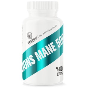 Lion's Mane 500 - 60 капсули | SWEDISH Supplements