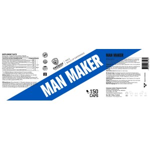 Man Maker - 150 капсули | SWEDISH Supplements