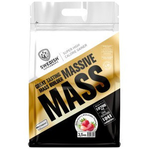Massive Mass Gainer - Дива ягода 3500 г | SWEDISH Supplements