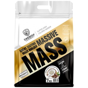 Massive Mass Gainer - Шоколад с кокос 7000 г | SWEDISH Supplements
