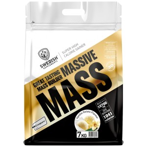 Massive Mass Gainer - Ванилов сладолед 7000 г | SWEDISH Supplements