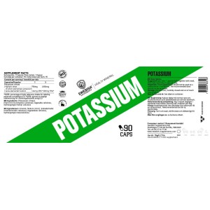 Potassium Citrate 166 mg - 90 капсули | SWEDISH Supplements