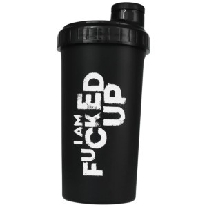 Shaker | I AM FUCKED UP - Black - 700 мл | SWEDISH Supplements