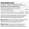 Vitamin E 400 IU | with MCT Oil - 60 капсули | SWEDISH Supplements