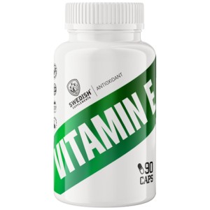 Vitamin E 400 IU | with MCT Oil - 60 капсули | SWEDISH Supplements