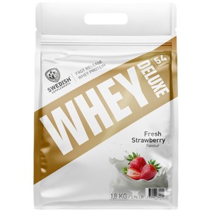 Whey Protein Deluxe - Ягода 1800 г | SWEDISH Supplements
