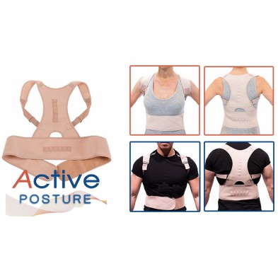 ​Active Posture - коригиращ колан за правилна стойка Подобрява циркулацията Намалява хроничните болки Предпазва от сколиоза и ишиас Понижава напрежението в мускулите Има релаксиращо действие при  м ​Active Posture - коригиращ колан за правилна стойка Подо