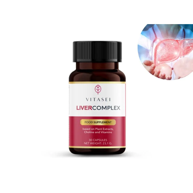 Liver Complex 30 капсули | Telestar Liver Complex 30 капсули | TelestarПодпомага процеса на детоксикация
Поддържа здравословни нива на кръвната захар
Подпомага здравословното храносмилане
Спомага метаболизма и обработването на мазнините в чер Liver Complex 30 капсули | Telestar Подпомага процеса на детоксикация Поддържа здравословни нива на кръвната захар Подпомага здравословното храносмилане Спомага метаболизма и обработването на мазнините в ч Liver Complex 30 капсули | Telestar Подпомага про