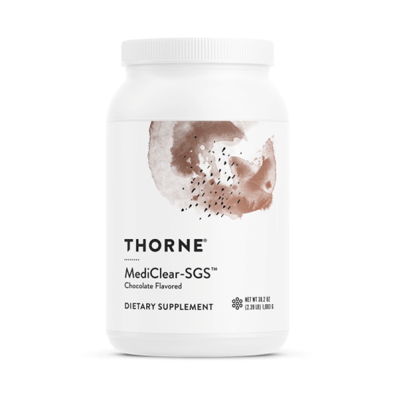 MediClear-SGS Powder Chocolate Flavour 1083 гр | Thorne Research