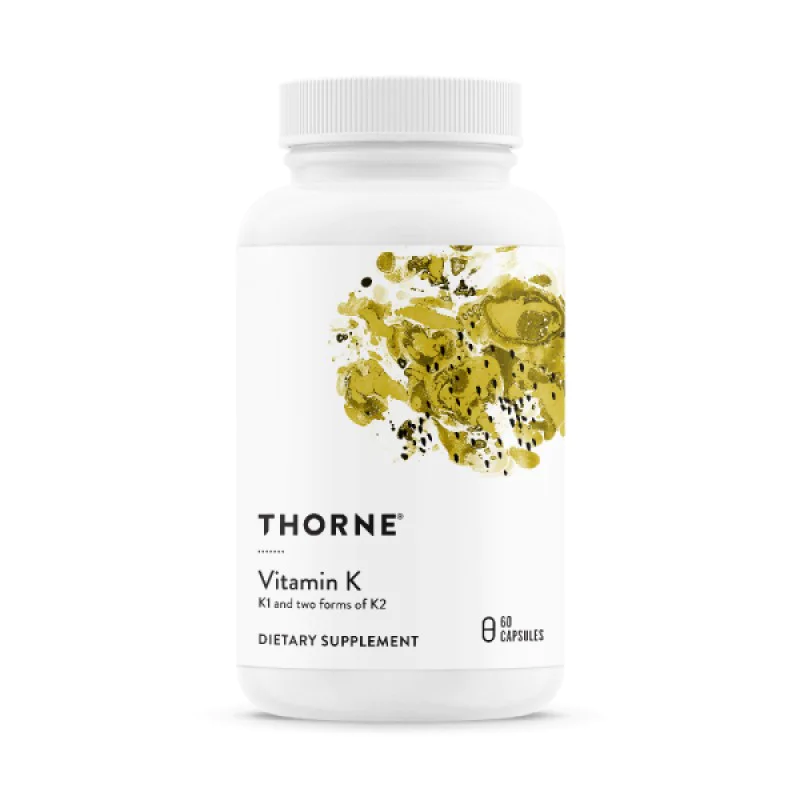 Vitamin K 60 капсули | Thorne Research Vitamin K 60 капсули | Thorne Research