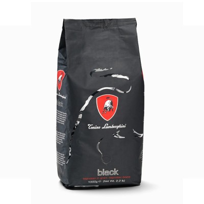Tonino Lamborghini Black Blend 1 кг. Кафе на Зърна Какво знаем за Tonino Lamborghini? Tonino Lamborghini е луксозна марка кафе за най-взискателните кафеджии. Продуктите са на едноименната италианска марка, основана Tonino Lamborghini Black Blend 1 кг. Каф