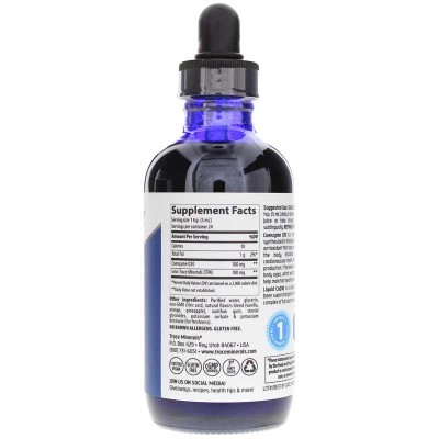 Liquid CoQ10 100 мг 118 мл | Trace Minerals