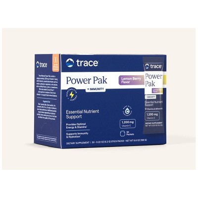 Power Pak + Immunity - Грейпфрут 30 пакетчета | Trace Minerals Power Pak + Immunity - Грейпфрут 30 пакетчета | Trace Minerals