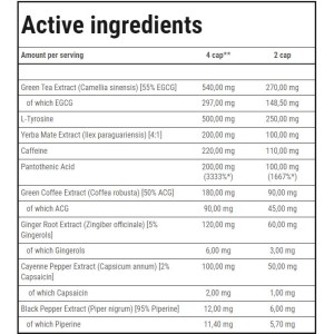 ClenBurexin Thermogenic Fat Burner 90 капсули ClenBurexin Thermogenic Fat Burner 90 капсули