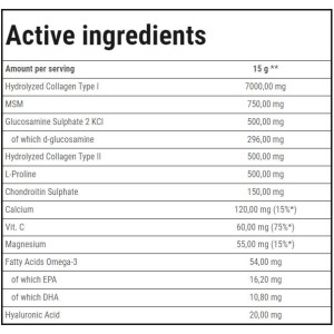 Flex Guard | Advanced Joint Support - Портокал и манго 375 г | Trec Nutrition