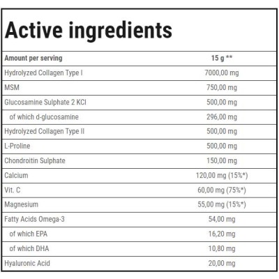 Flex Guard | Advanced Joint Support - Портокал и манго 375 г | Trec Nutrition