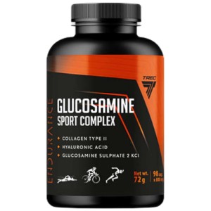 Glucosamine Sport Complex | with Hyaluronic Acid & Collagen Type II - 90 капсули | Trec Nutrition