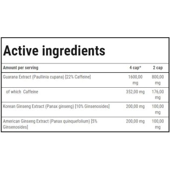 Herbal Energy - 60 капсули | Trec Nutrition