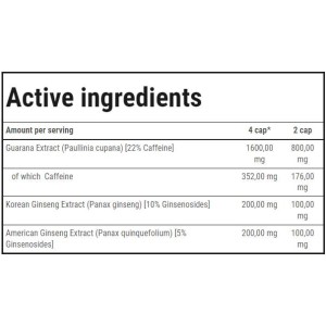 Herbal Energy - 120 капсули | Trec Nutrition