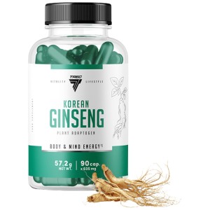 Korean Ginseng 500 mg - 90 капсули | Trec Nutrition