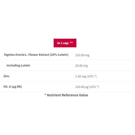 Lutein 25 mg | For Eyes Care - 90 капсули | Trec Nutrition