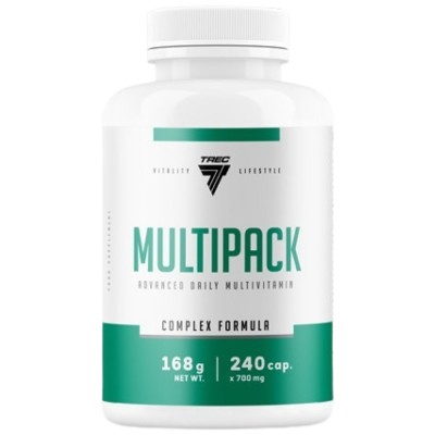MultiPack | Advanced Daily Multivitamin - 240 капсули | Trec Nutrition MultiPack | Advanced Daily Multivitamin - 240 капсули | Trec Nutrition