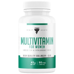 Multivitamin for Women | with CoQ10 & Hyaluronic Acid - 90 капсули | Trec Nutrition