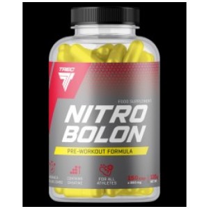 Nitrobolon | Stimulant-Free Pre-Workout Caps - 240 капсули | Trec Nutrition