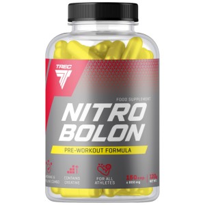 Nitrobolon | Stimulant-Free Pre-Workout Caps - 150 капсули | Trec Nutrition