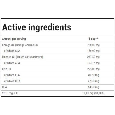 Omega 3-6-9 - 90 Гел капсули | Trec Nutrition