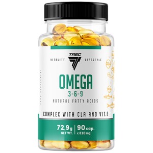Omega 3-6-9 - 90 Гел капсули | Trec Nutrition